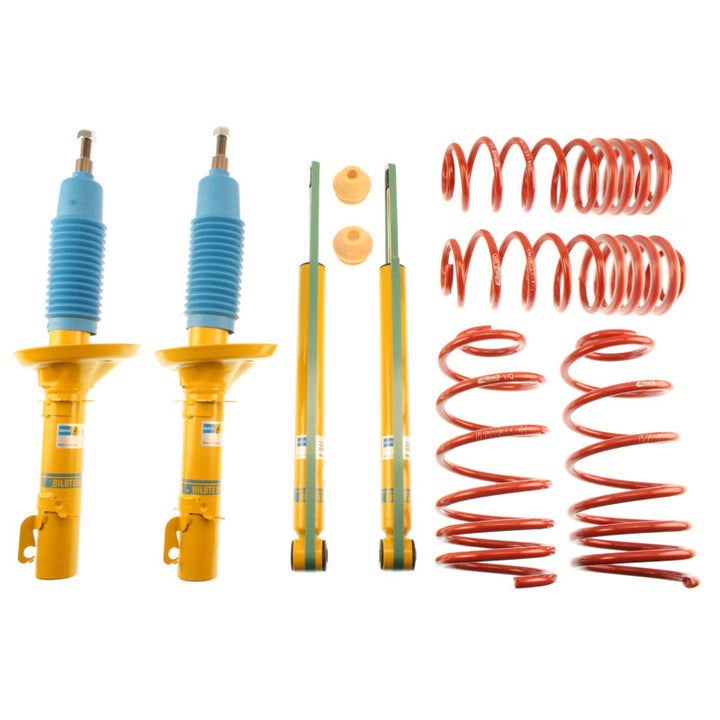 Bilstein B12 (Sportline) 99-06 VW Golf / 99-05 Jetta Front & Rear Suspension Kit - Bull Strap
