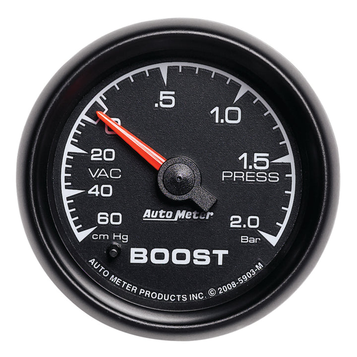 Autometer ES 52mm Boost/Vacuum Gauge - Bull Strap