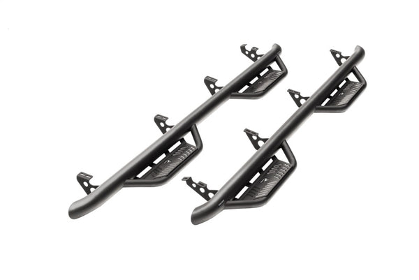 N-Fab Podium LG 2021 Ford Bronco 4 Door - Tex. Black - 3in - Bull Strap