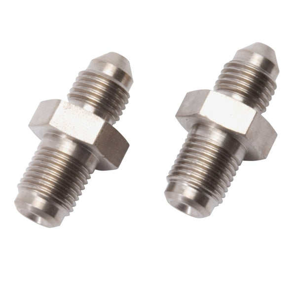 Russell Performance -3 AN Metric Adapter Fitting (2 pcs.) (Inverted Flair) - Bull Strap