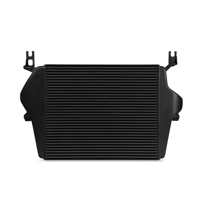 Mishimoto 99-03 Ford 7.3L Powerstroke PSD Black Intercooler Kit w/ Black Pipes - Bull Strap
