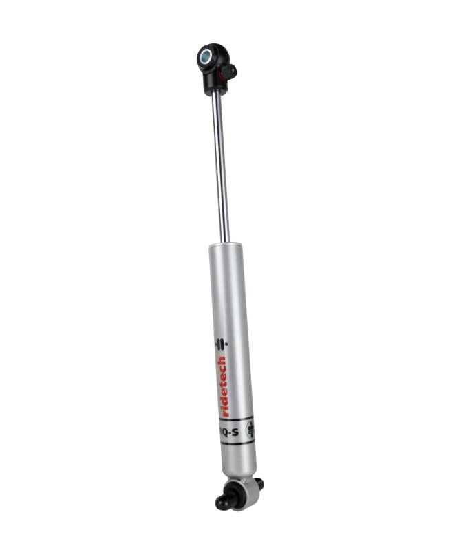 Ridetech 58-64 Chevrolet Bel Air Rear RQ-S Shock w/ 7.55in Stroke w/ Wide T-Bar/Eye Mounting - Bull Strap