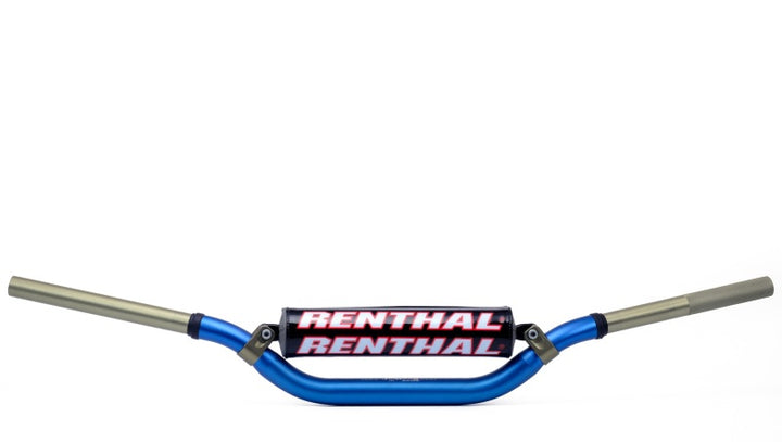 Renthal RC/ 04+ Honda CRF/ 06+ Kawasaki KX/ KXF Twinwall Pad - Blue - Bull Strap