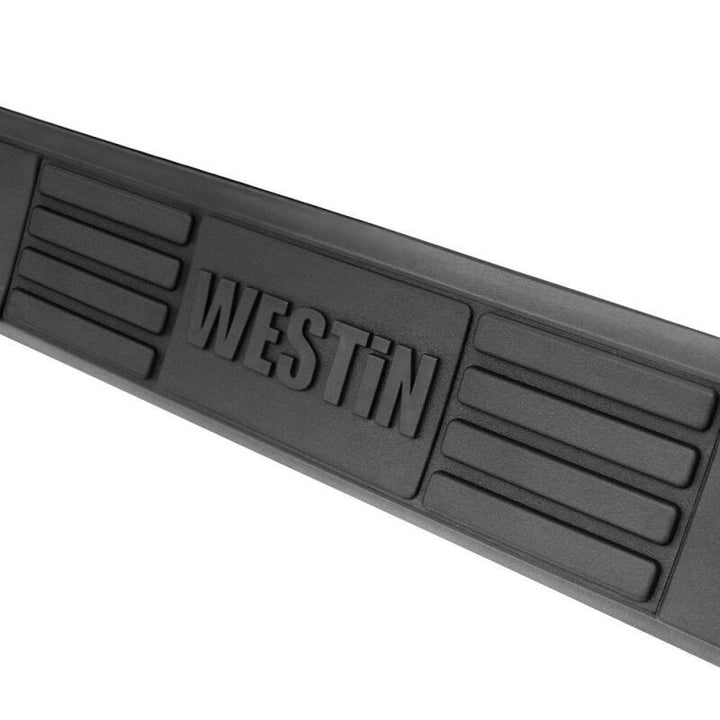 Westin 2019 Chevrolet Silverado/Sierra 1500 Crew Cab E-Series 3 Nerf Step Bars - SS - Bull Strap