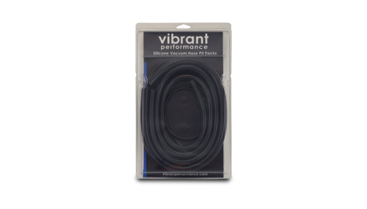 Vibrant Silicon vac Hose Pit Kit Blk 5ft- 1/8in 10ft- 5/32in 4ft- 3/16in 4ft- 1/4in 2ft-3/8in - Bull Strap
