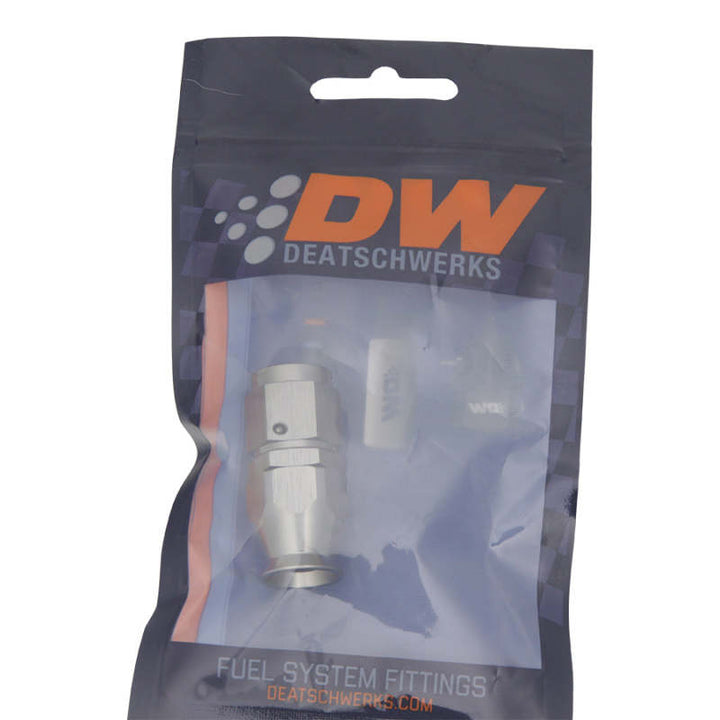 DeatschWerks 6AN Female Swivel Straight Hose End PTFE (Incl. 1 Olive Insert) - Bull Strap