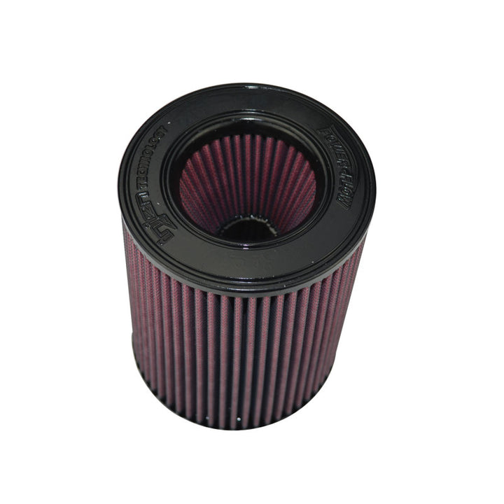 Injen High Performance Air Filter - 5 Black Filter 6 1/2 Base / 8 Tall / 5 1/2 Top - Bull Strap