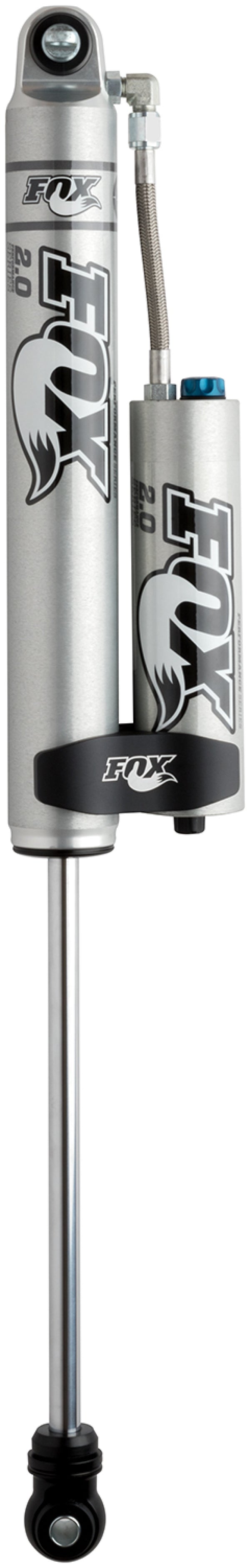 Fox 97-06 Jeep TJ 2.0 Perf Series 8.6in. Smooth Body R/R Rear Shock w/CD Adj. / 2.5-3.5 & 2-3in Lift - Bull Strap