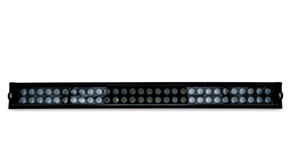 Body Armor 4x4 20in Blackout LED Light Bar Combo Beam with Wiring Harness - Bull Strap