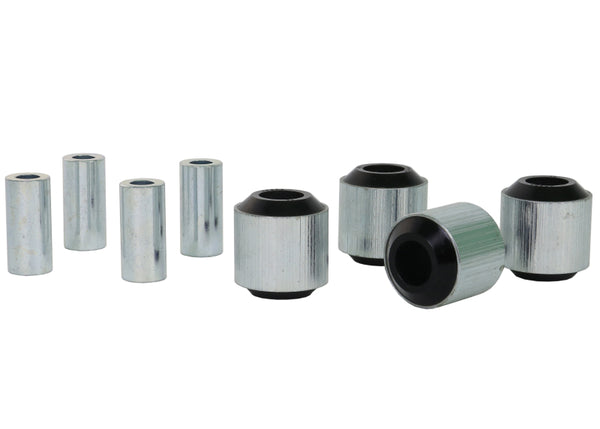 Whiteline Plus BMW 08-11 1 Series / 06-11 3 Series Rear Trailing Arm Lower Front & Rear Bushing - Bull Strap