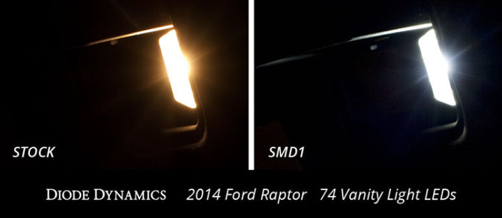 Diode Dynamics 74 SMD1 LED - Cool - White (Pair) - Bull Strap