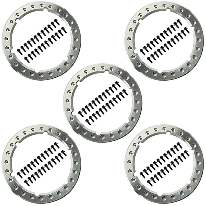 Ford Racing 2021+ Ford Bronco Functional Bead Lock Ring Kit - Bull Strap