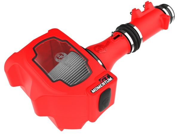 aFe 2025 RAM 1500 L6-3.0L (tt) Momentum GT Red Edition Cold Air Intake w/ Pro Dry S Filter (MOQ 12) - Bull Strap