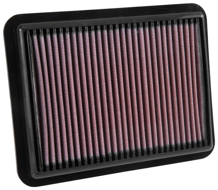K&N Replacement Panel Air Filter for 2016 Mazda 2 1.5L L4 - Bull Strap