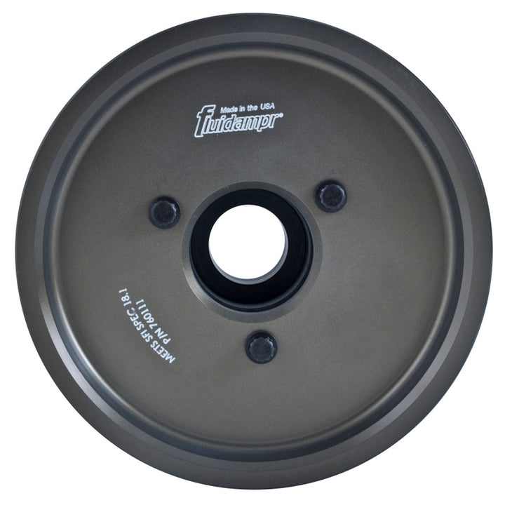 Fluidampr Chevy LS3/L99/Camaro w/ Stock Pulley Steel Internally Balanced Damper - Bull Strap