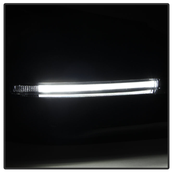 Spyder Toyota Tundra 14-16 Daytime LED Running Lights System - Blk FL-DRL-TTU2014-BK - Bull Strap
