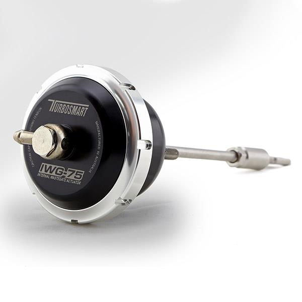 Turbosmart IWG75 2016+ Ford Focus RS 2.3L 12 PSI Black Internal Wastegate Actuator - Bull Strap
