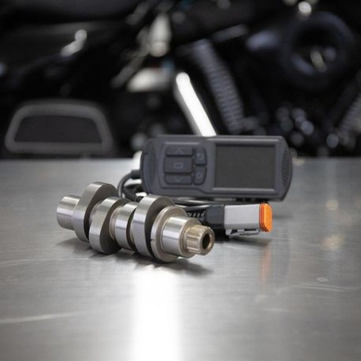 S&S Cycle 17-19 M8 Touring Models 475 Chain Drive Camshaft & Dynojet PV-3 Kit - Bull Strap