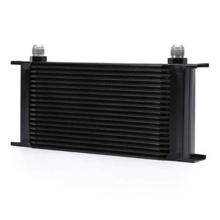 Mishimoto Universal 19 Row Oil Cooler - Black - Bull Strap