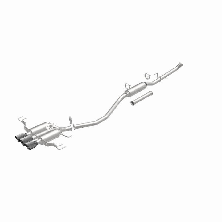 MagnaFlow 2023+ Honda Civic Type R SPEQ Series Cat-Back Perf Exhaust System w/ CF Tips - Bull Strap