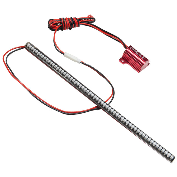 Oracle 9in Waterproof LED Concept Strip (Single) - Red - Bull Strap