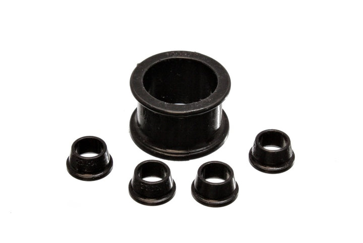 Energy Suspension 96-00 Honda Civic/CRX / 99-00 Honda Civic Si Black Power Steering Rack Bushing Set - Bull Strap