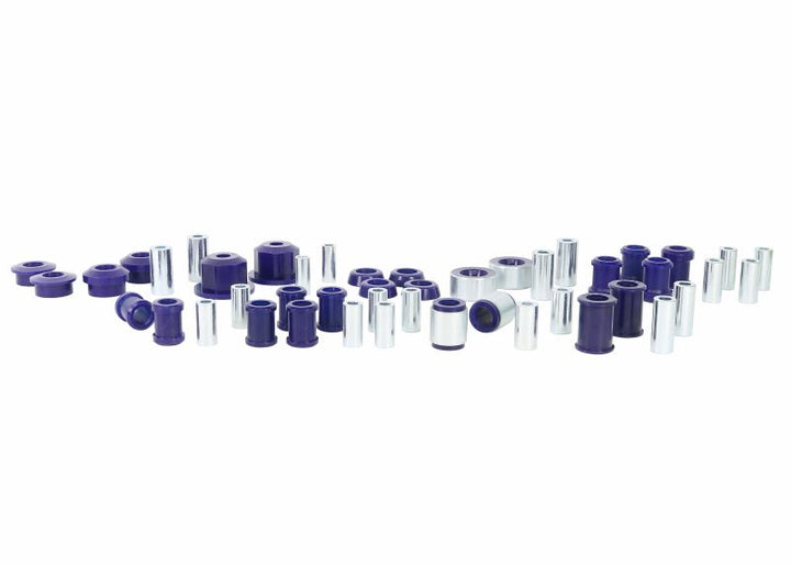 SuperPro 2006 Mazda MX-5 Miata Touring Front / Rear Vehicle Master Bushing Kit - Standard Alignment - Bull Strap