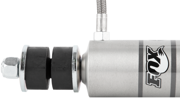 Fox 03+ 4Runner 2.0 Perf Series 9.1in. Smooth Body Remote Res. Rear Shock CD Adjuster / 0-1.5in Lift - Bull Strap
