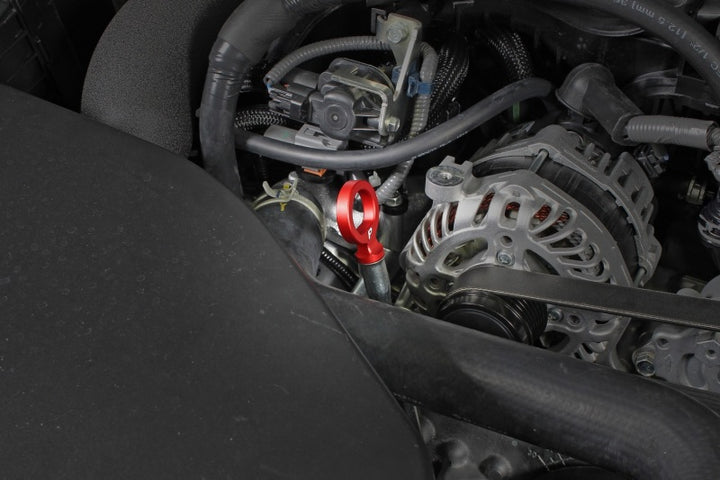 PERRIN 15-25 Subaru WRX & 13-25 BRZ/FR-S/86/GR86 Dipstick Handle Loop Style - Red - Bull Strap