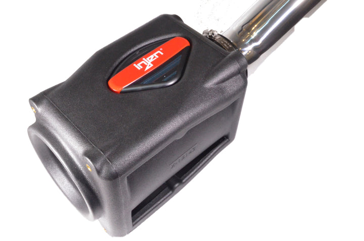 Injen 2018+ Jeep Wrangler JL V6-3.6L Polished Power-Flow Air Intake System - Bull Strap