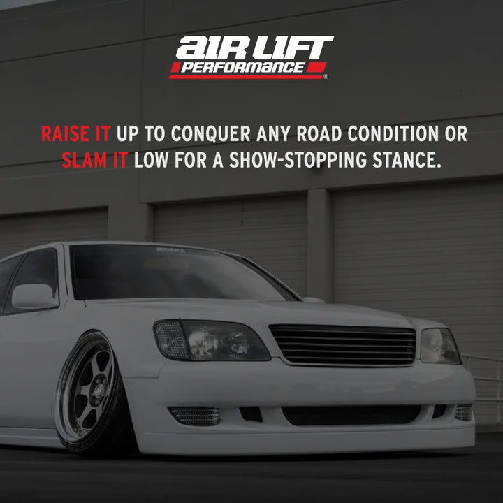 Air Lift Performance 89-00 Lexus LS400 Front Air Suspension Kit - Bull Strap