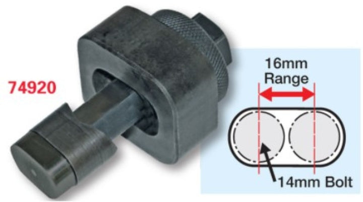SPC Performance 14x16mm Slot Punch Tool - Bull Strap