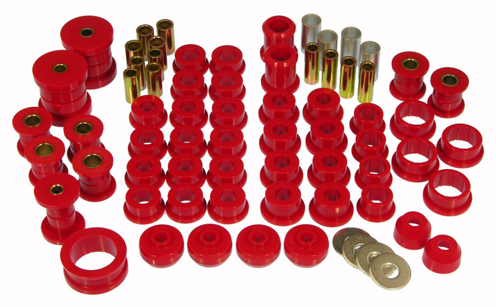 Prothane 84-96 Chevy Corvette Total Kit - Red - Bull Strap