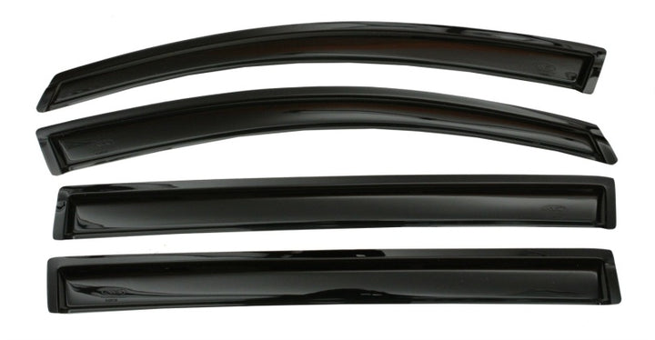 AVS 11-17 Honda Odyssey Ventvisor Outside Mount Window Deflectors 4pc - Smoke - Bull Strap