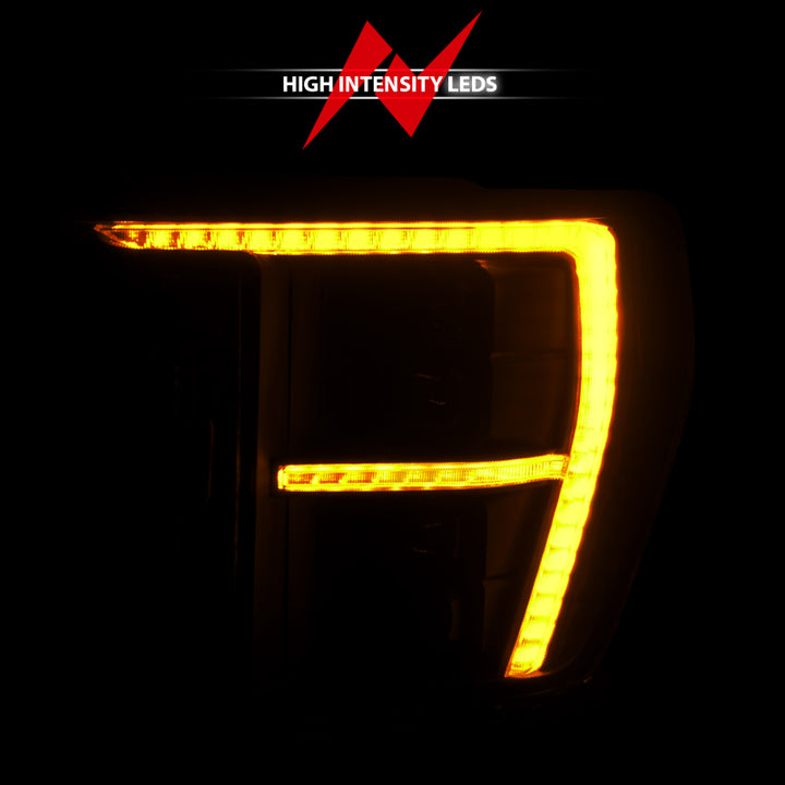 ANZO 21-23 Ford F-150 (w/Factory Halogen) Z-Series Full LED Proj Headlights - Driver Side ONLY - Bull Strap