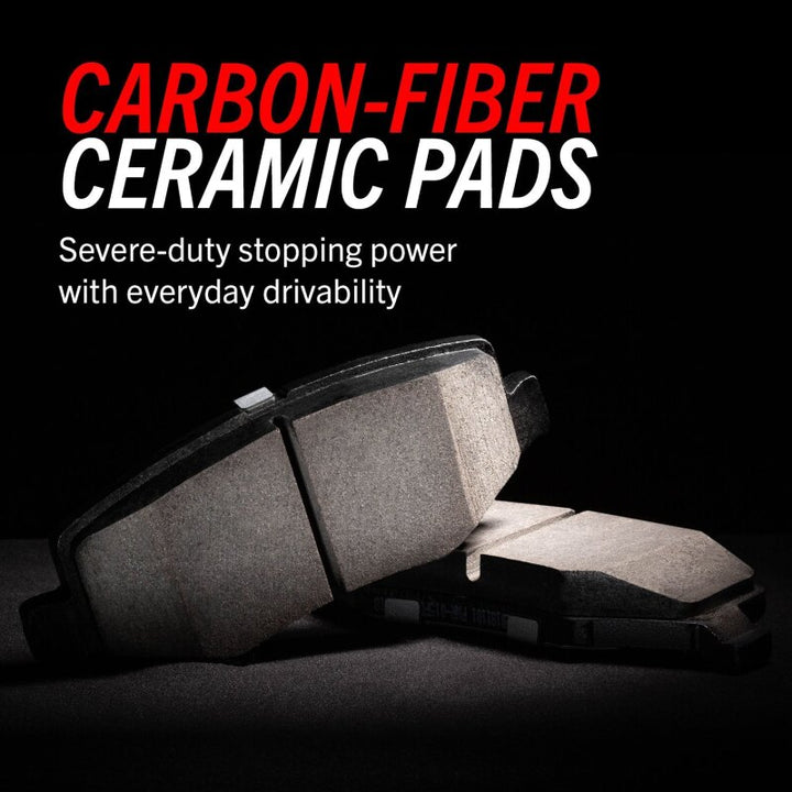 Power Stop 14-18 Audi RS7 Front Z23 Evolution Sport Brake Pads w/Hardware - Bull Strap