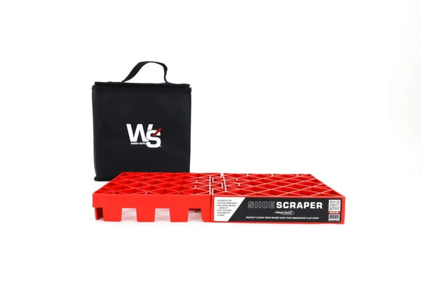 Weigh Safe Flap Step Shoe Scraper w/Bag - Bull Strap