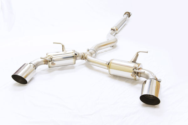 MXP 2013+ Subaru BRZ / 2017+ Toyota 86 SUS401 Comp RS Exhaust System w/Polished Tips - Bull Strap
