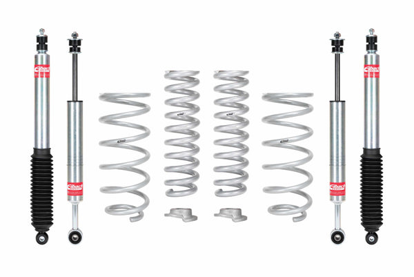 Eibach Pro-Truck Lift Kit for 10-18 Toyota 4Runner (Must Be Used w/ Pro-Truck Front Shocks) - Bull Strap