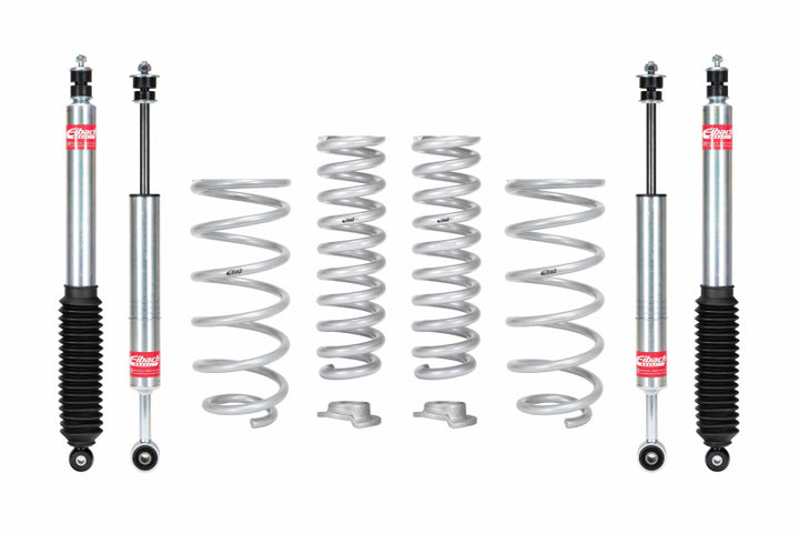 Eibach Pro-Truck Lift Kit for 10-18 Toyota 4Runner (Must Be Used w/ Pro-Truck Front Shocks) - Bull Strap