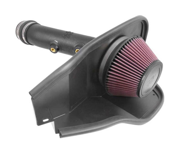 K&N 14-15 Ford Fusion 1.5L Air Charger Performance Intake - Bull Strap