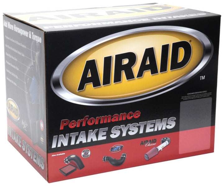 Airaid 01-04 Corvette C5 CAD Intake System w/ Tube (Oiled / Red Media) - Bull Strap