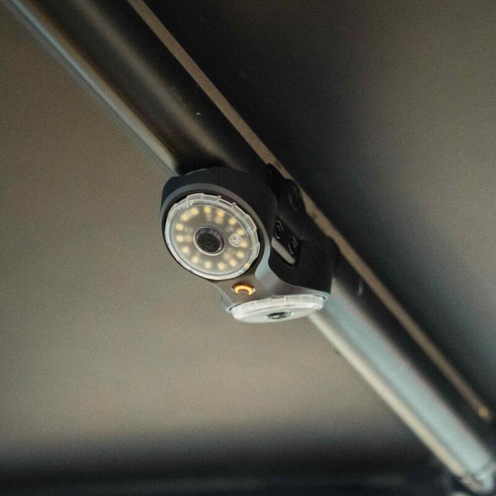 KC HiLiTES Dual Cyclone Dome Light Mount for Roll Cages - Bull Strap