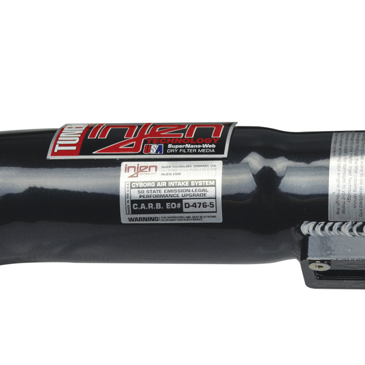 Injen 2002-2006 Sentra 1.8L 4 Cyl. Black Cold Air Intake - Bull Strap