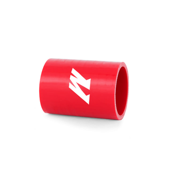 Mishimoto 2.0in Straight Coupler - Red - Bull Strap