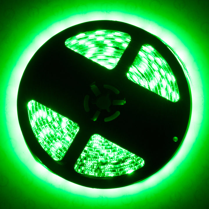 Oracle Exterior Black Flex LED 12in Strip - RGB ColorSHIFT - Bull Strap