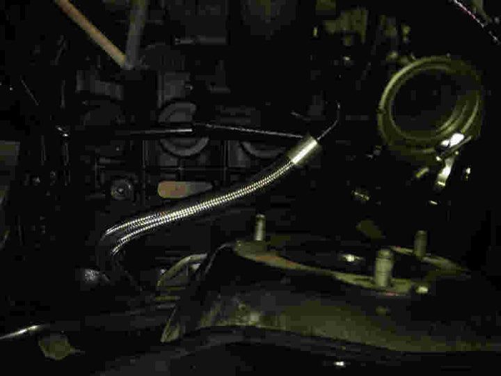Fleece Performance Universal Cummins Turbo Drain Tube Kit (for 2nd Gen Swaps) - Bull Strap