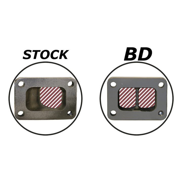 BD Diesel Cast Exhaust Manifold - Dodge 6.7L 2008-2012 - Bull Strap