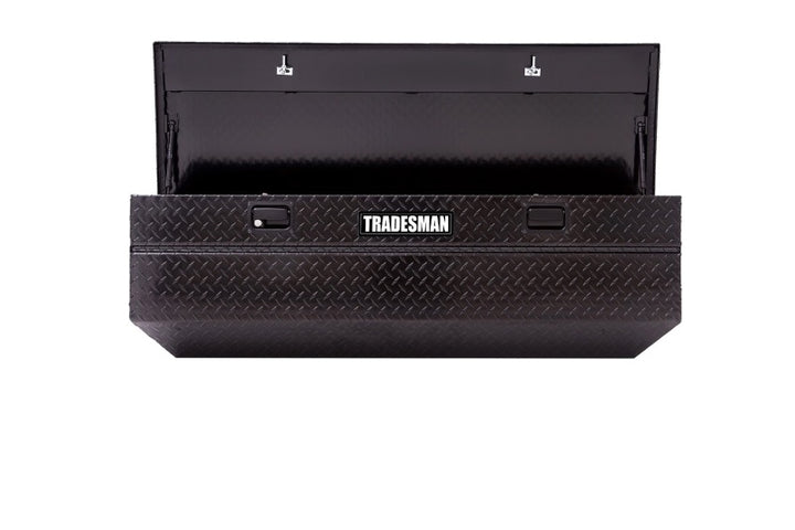 Tradesman Aluminum Flush Mount Truck Tool Box (56in.) - Black - Bull Strap