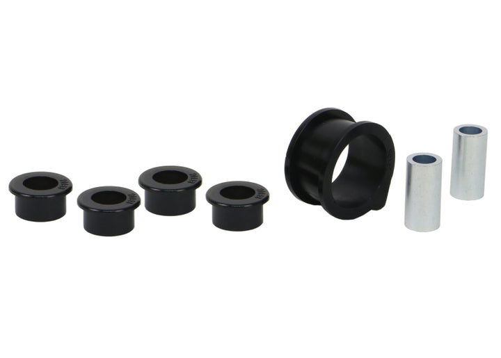 Whiteline 05-21 Nissan Frontier Steering Rack Mount Bushing Kit - Front - Bull Strap